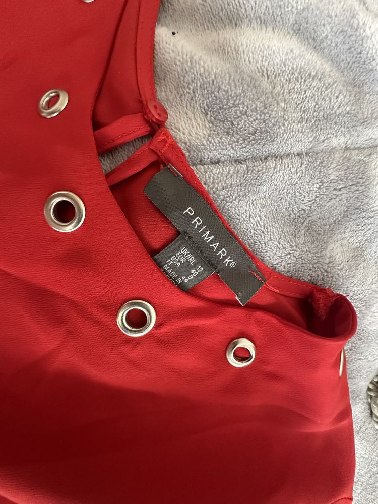 Vestido primark vermelho