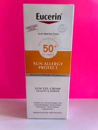 Eucerin Sun allergy protect , захисний кремовий гель для засмаги