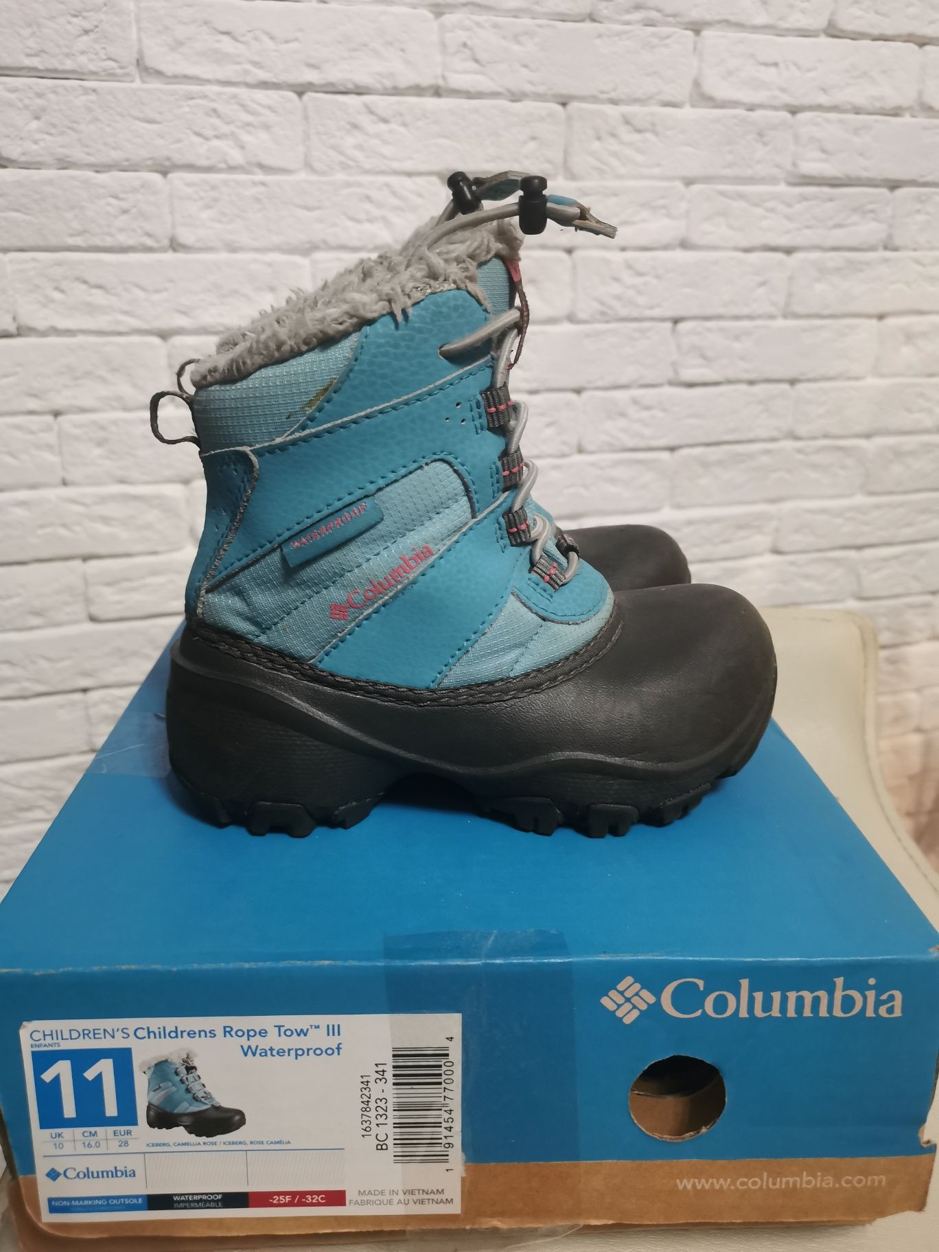 Columbia C11 унисекс зимние ботинки