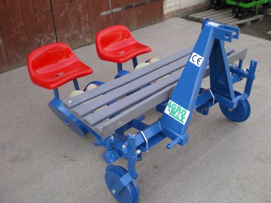 Sadzarka talerzowa 2 rzędowa, AGROMAX NOWA