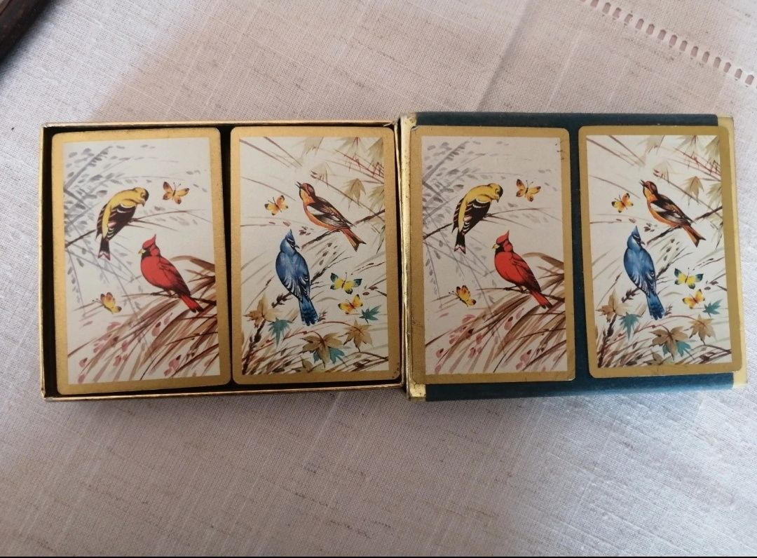 Cartas vintage 2 baralhos