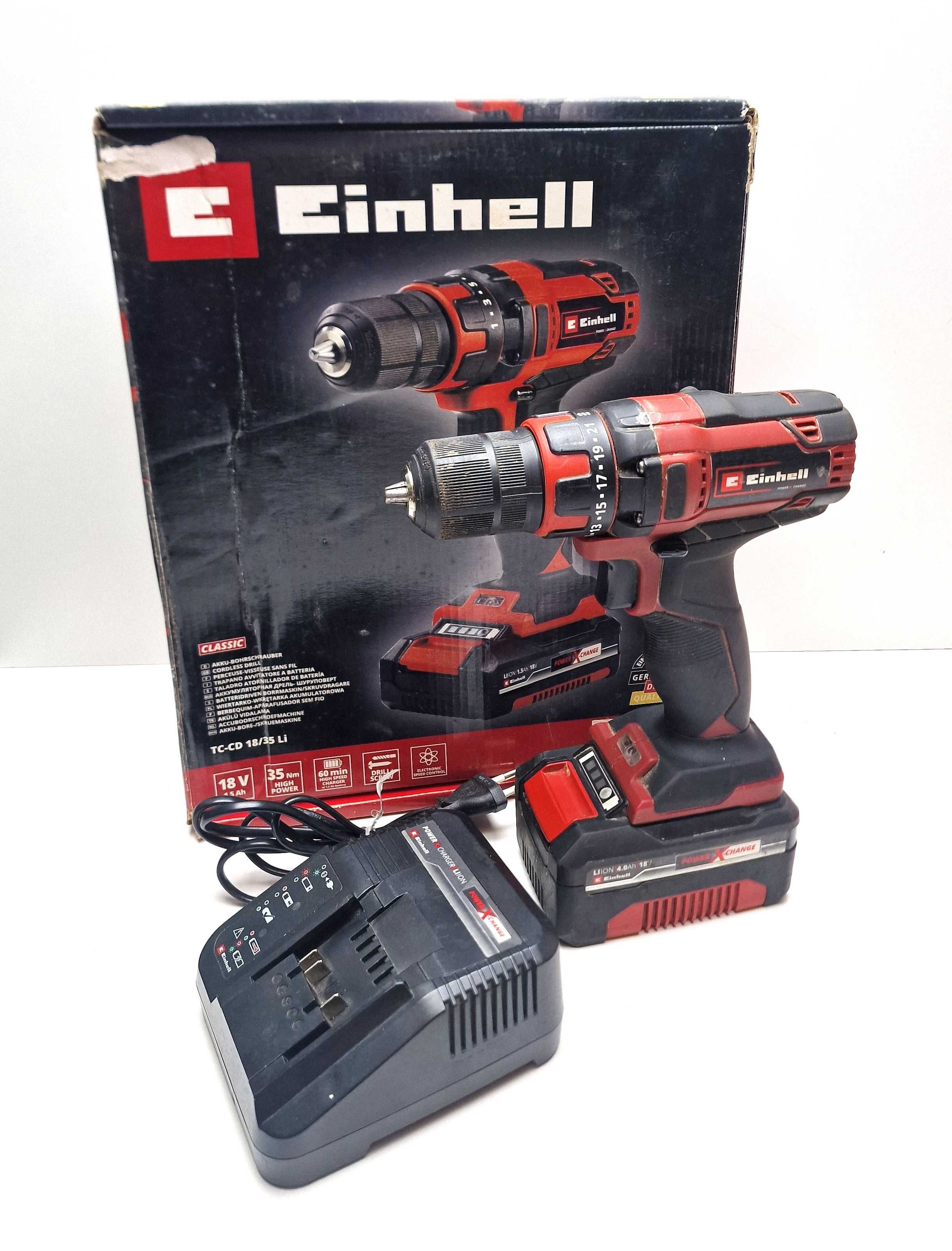 wkrętarka einhell TC-CD 18/35LI