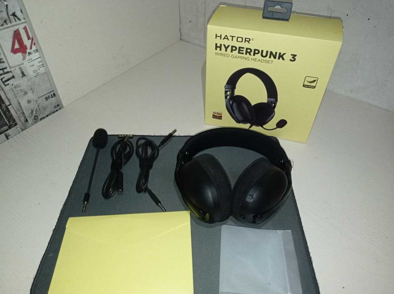 Навушники Hator Hyperpunk 3 Hi-Res (ESH01) black ESH01