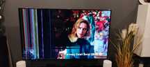 TV Samsung 75" uszkodzona matryca