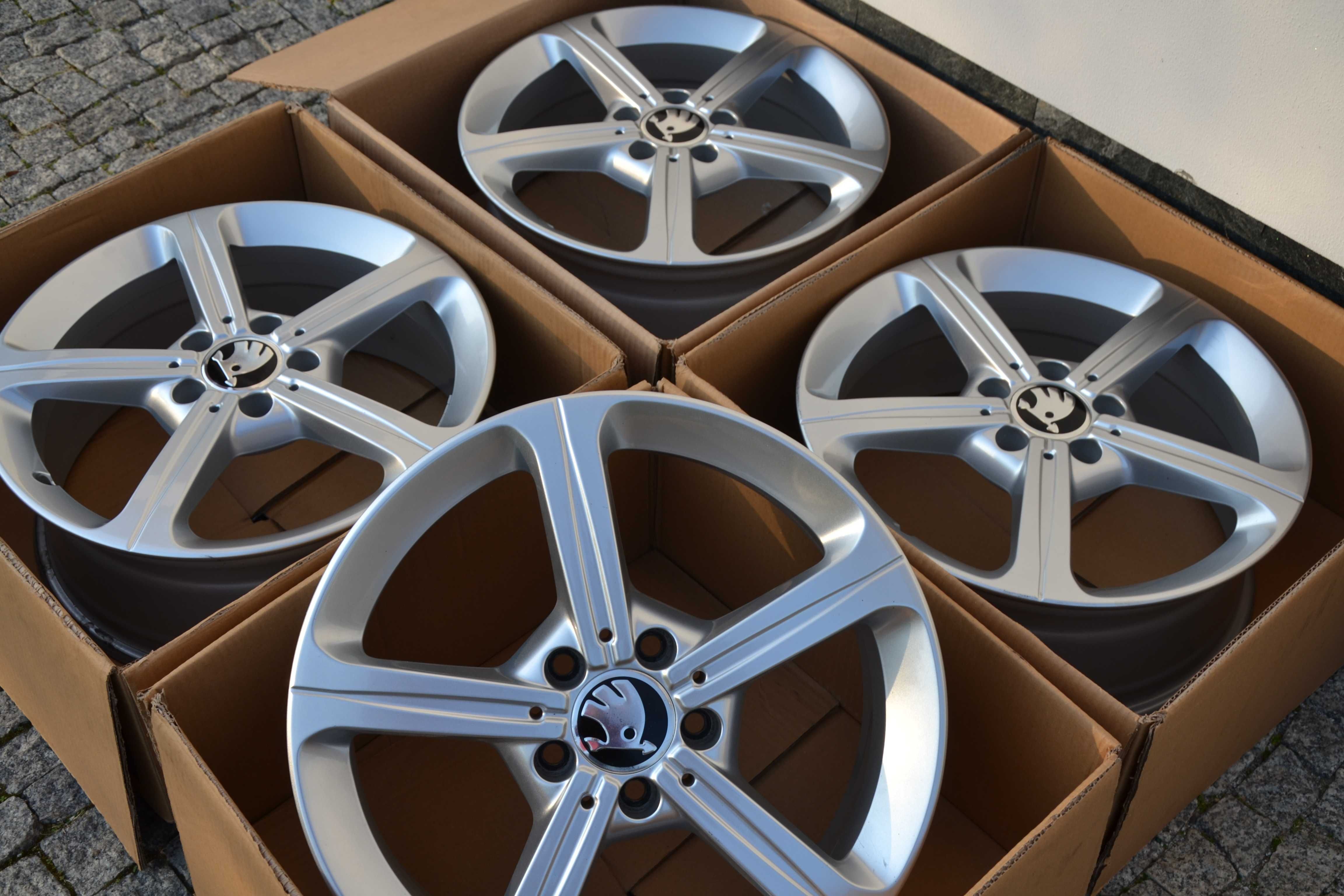 Felgi Skoda Karoq Octavia III IV Superb Yeti 17" VW Passat B7 B8 GOLF