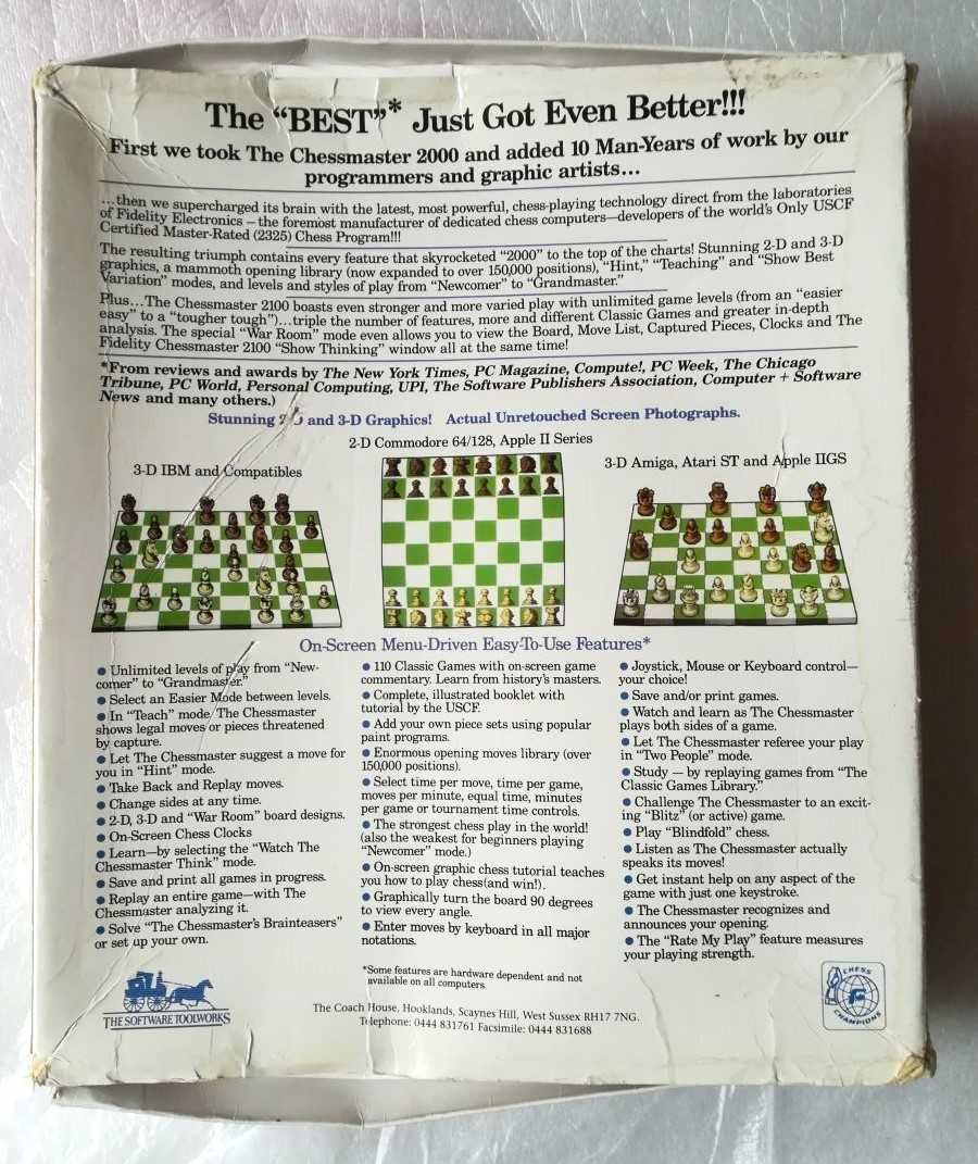 Chessmaster 2100 - gra na amigę