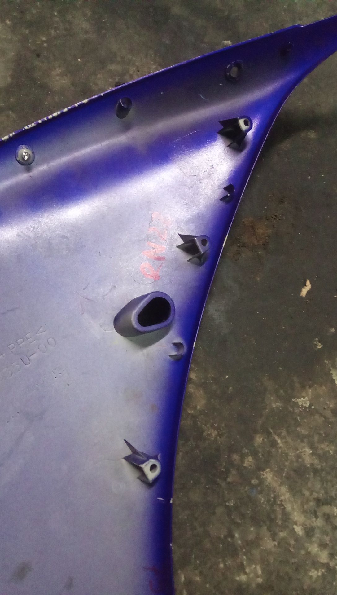 Lewa owiewka plastik bo zek yamaha r1 rn22 yzf 09-14