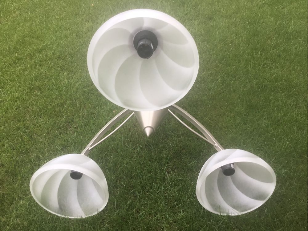 Lampa wisząca metalowa