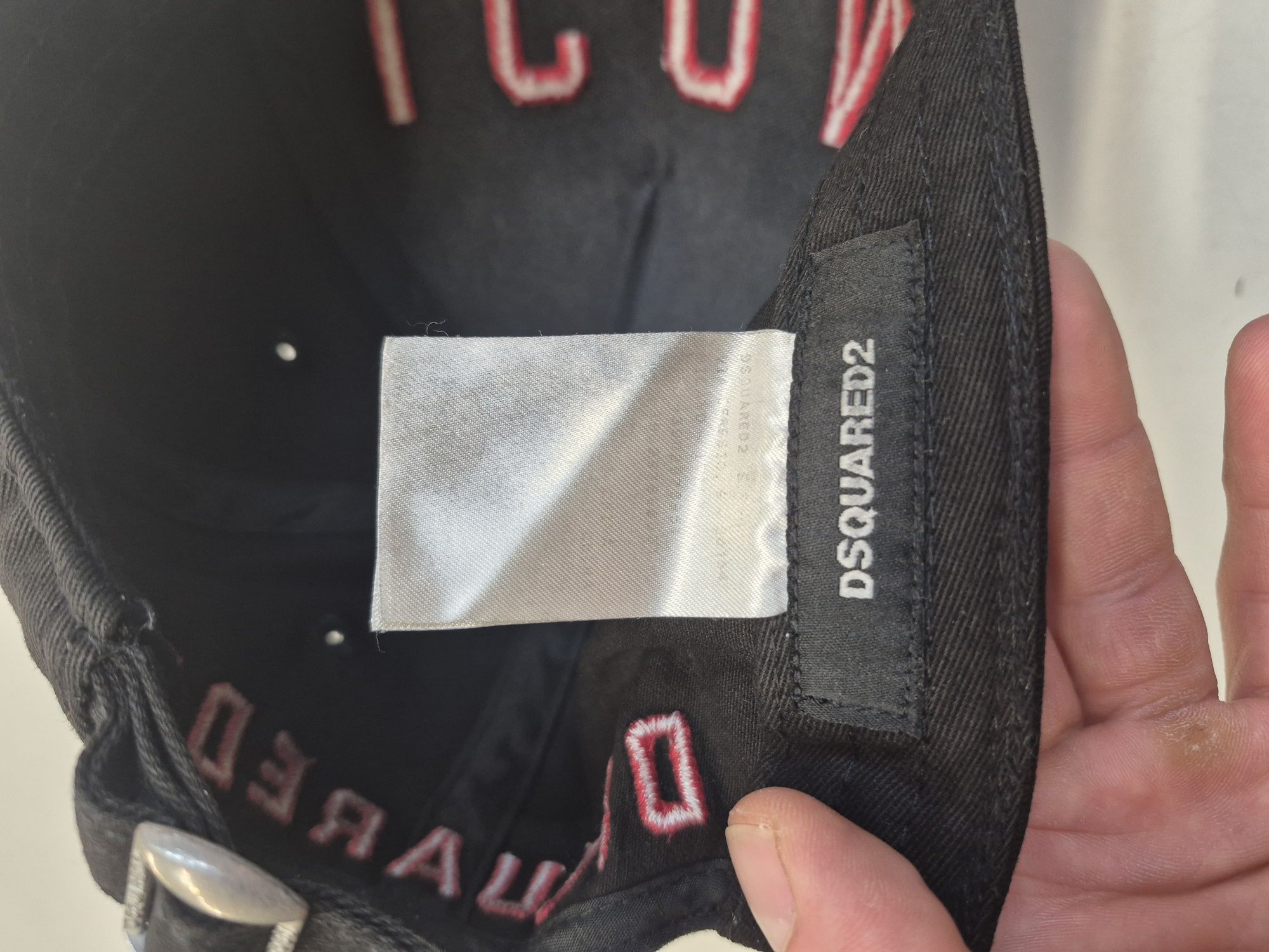 Czapka z daszkiem Dsquared2