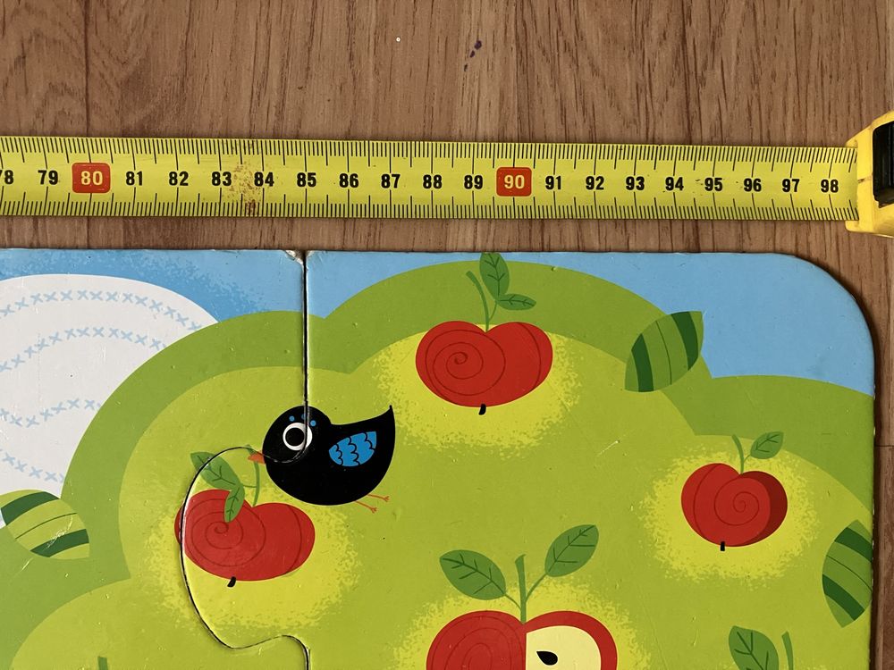 Mega puzzle dla dzieci farma