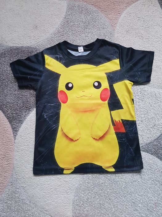 Koszulka z krótkim rękawem z  Pikachu Pokemon 140