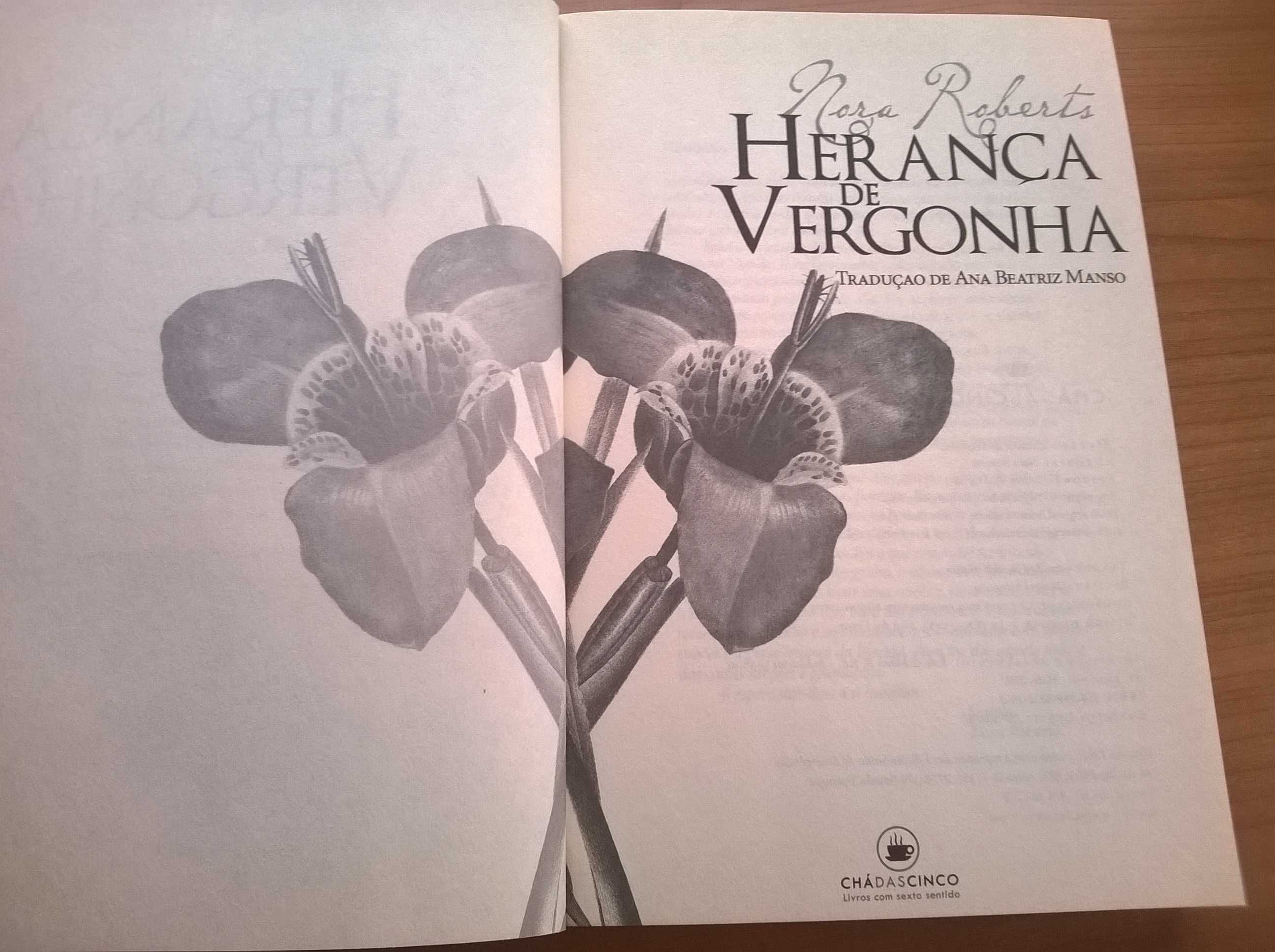 Herança de Vergonha - Nora Roberts