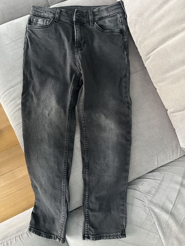 Spodnie jeans chlopiec h&m slim fit 146.