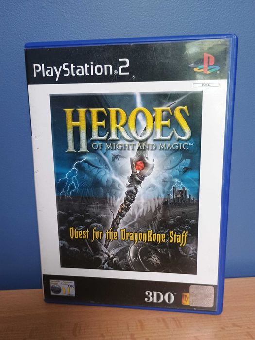 Heroes of Might and Magic PS2 PlayStation 2 angielska bez manuala