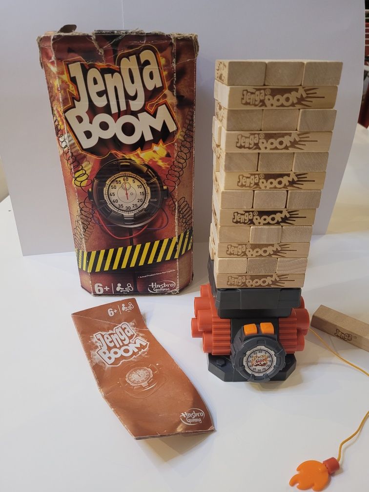 JENGA BOOM tykająca bomba gra HASBRO