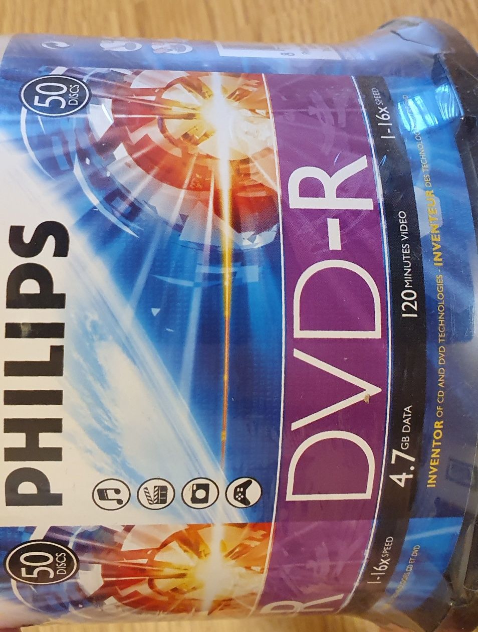 Philips dvd-r. 4,7 gb data