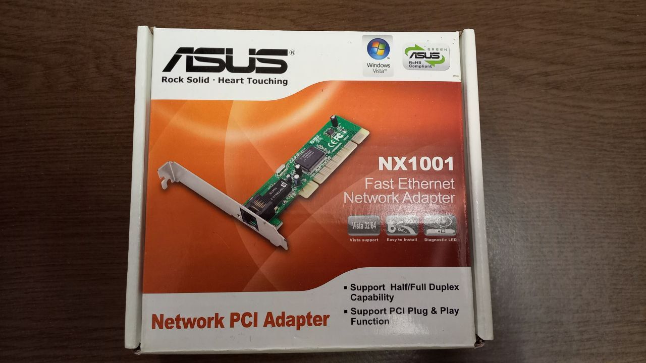 Сетевая картаasus NX1001