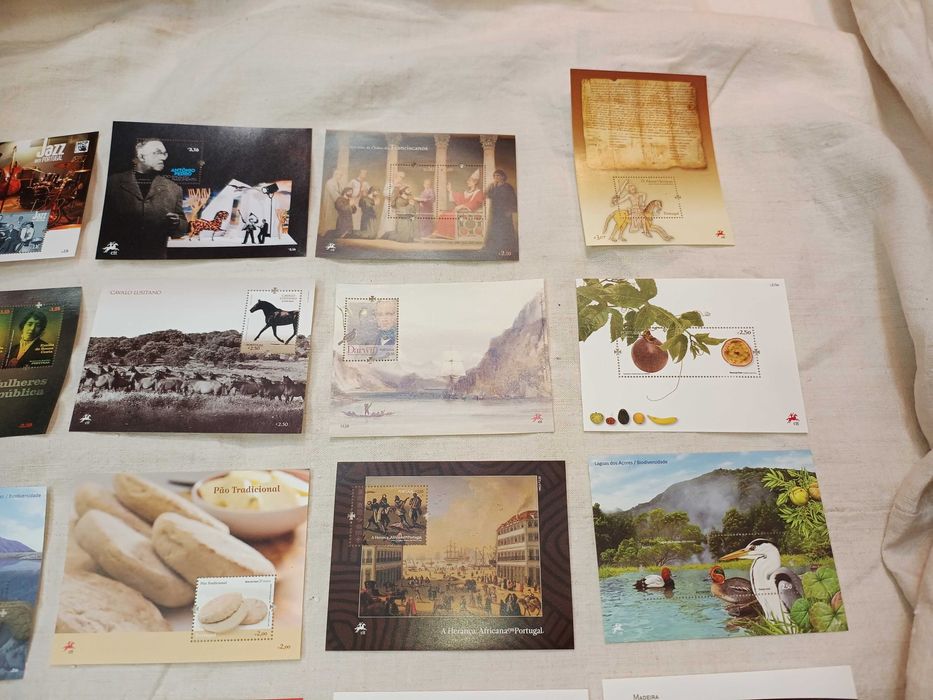 22 Blocos Selos Portugueses