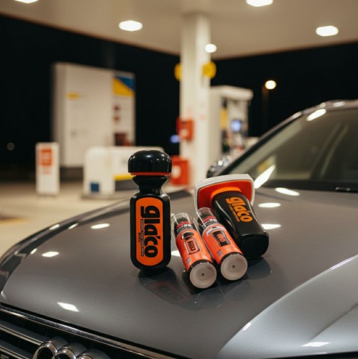 Комплект Glaco Soft99: Очищення + Захист скла (Антидощ до 12 міс.)