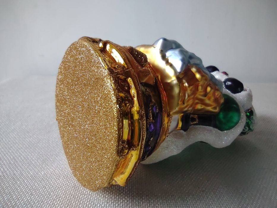 Ozdoba choinkowa dekoracja bombka św Mikołaj Radko kolekcja