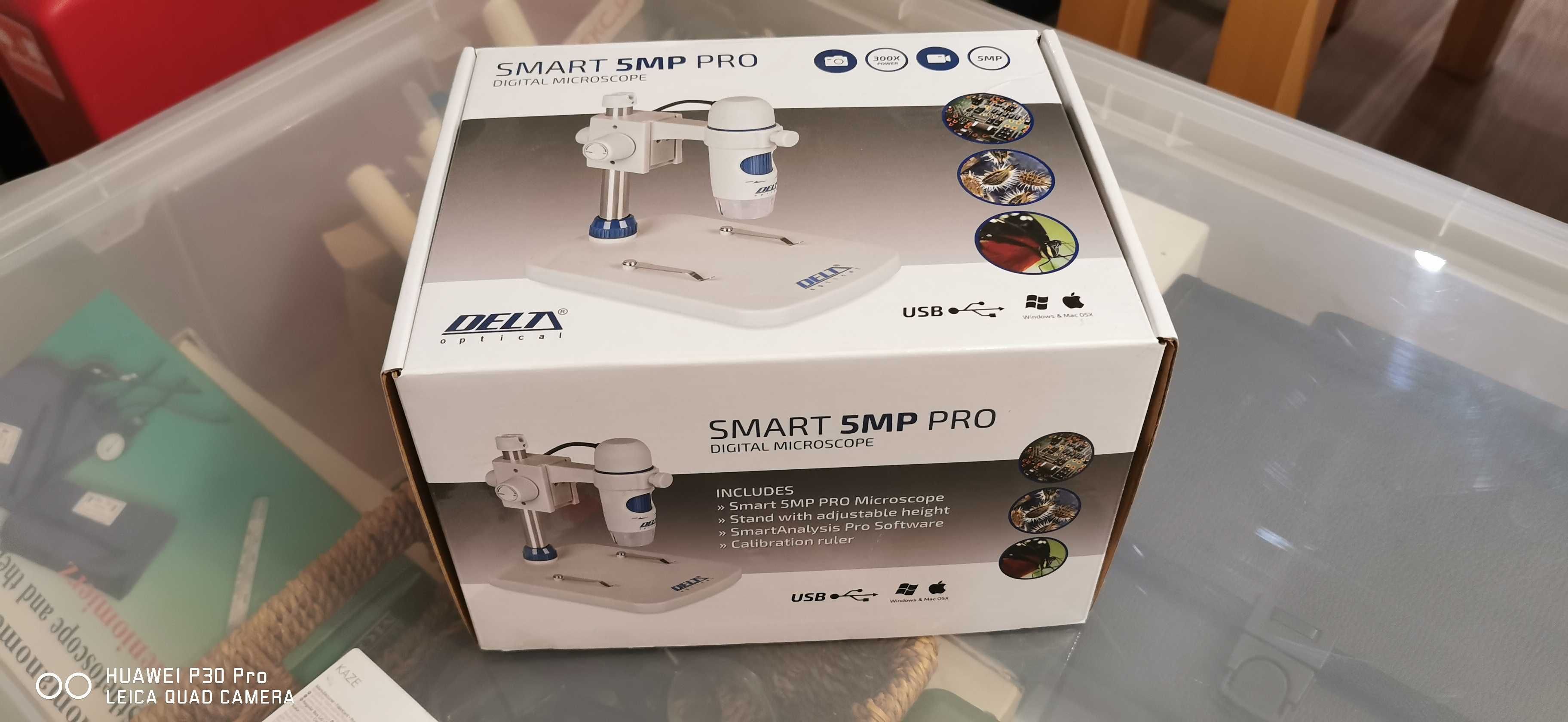 Mikroskop szkolny USB Smart 5MP PRO