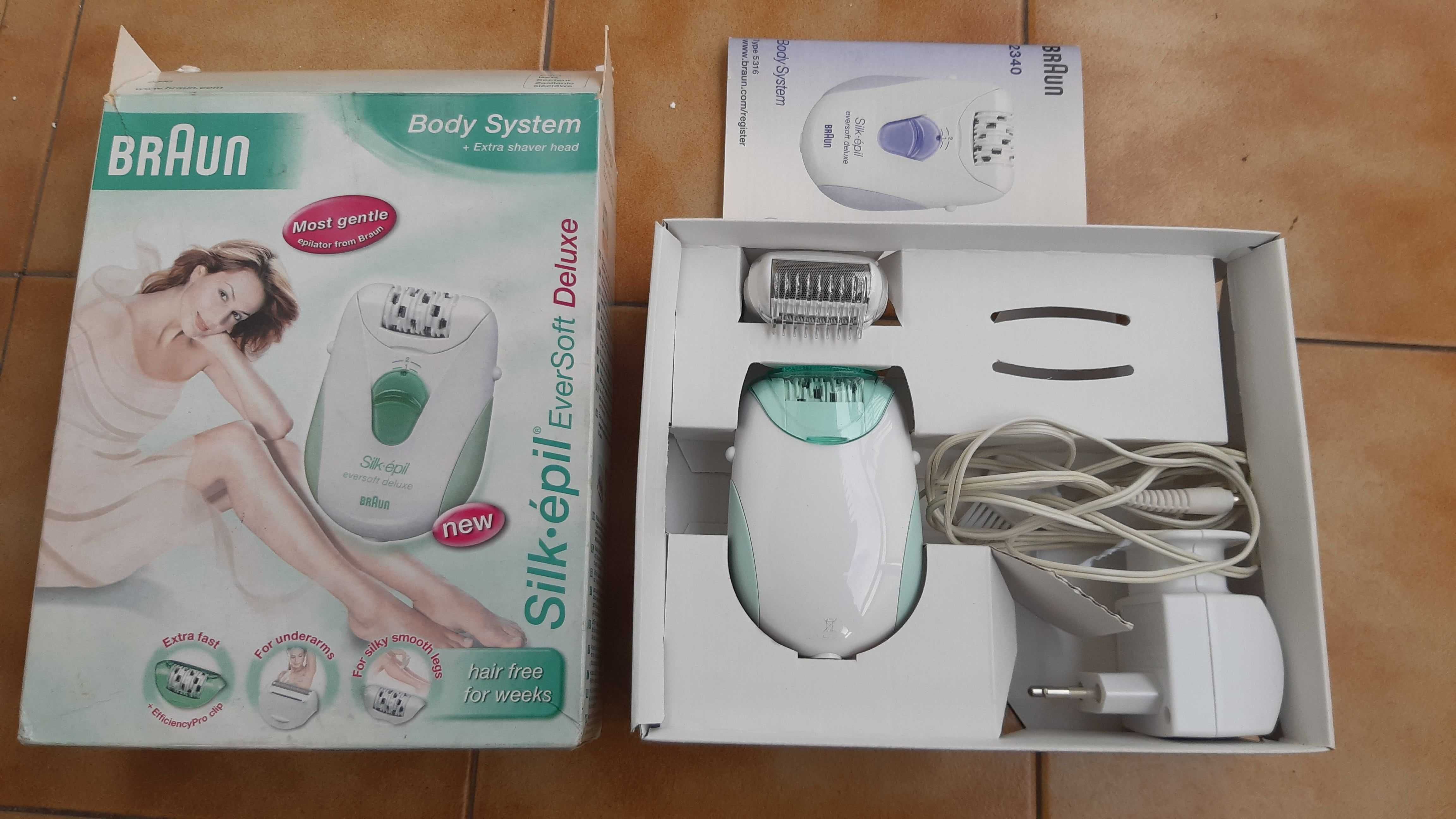 depilator Braun Silkepil EverSoft 2340 stan idealny