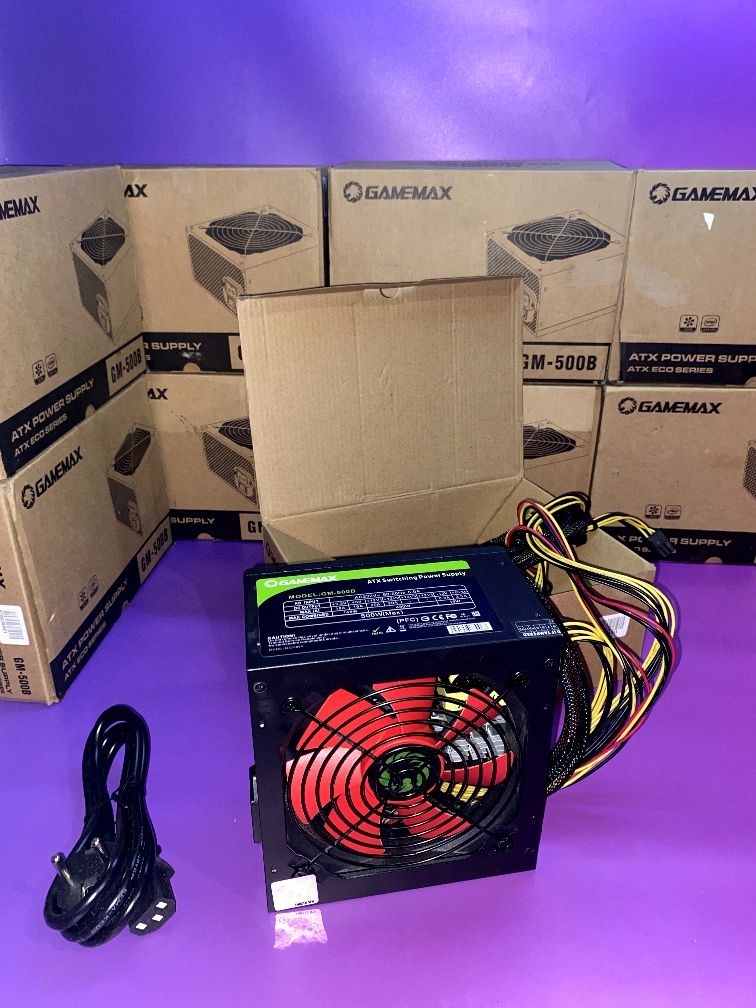 Блок питания GameMax GM-500B (GM-600B,GM-600,VP-600RGB,GE-700,GM700-B)