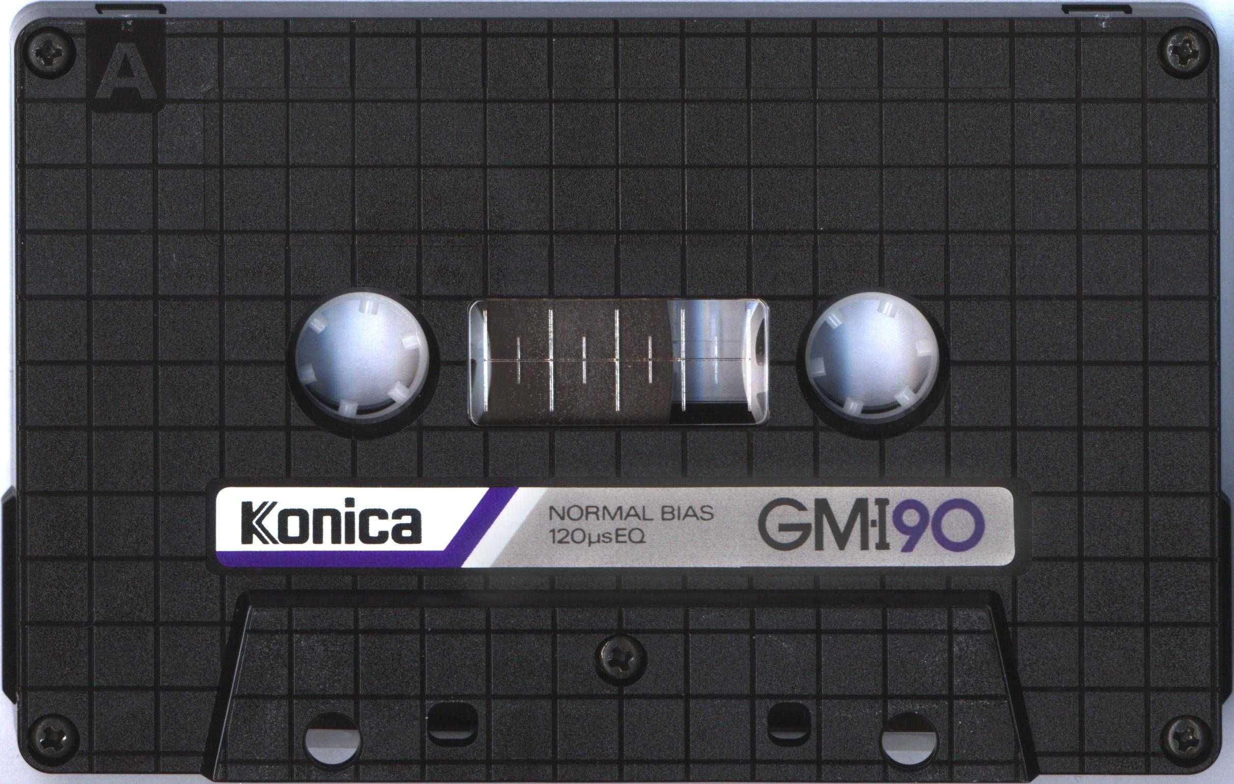 Cassete KONICA GM-I 90 Made in Japan