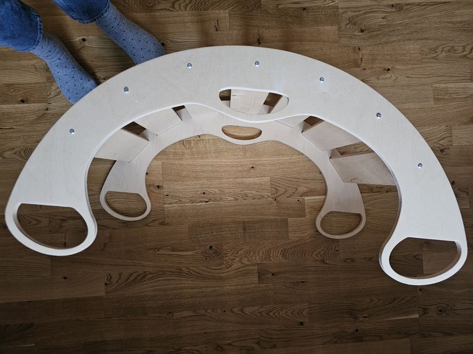 Bujaczek  fotel bujany dla dziecka drabinka 80x40 Montessori