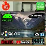 БЕЗ РАМОК|Телевізор 4K Smart TV T2 24 дюйма Wi-Fi, Bluetooth Телевизор
