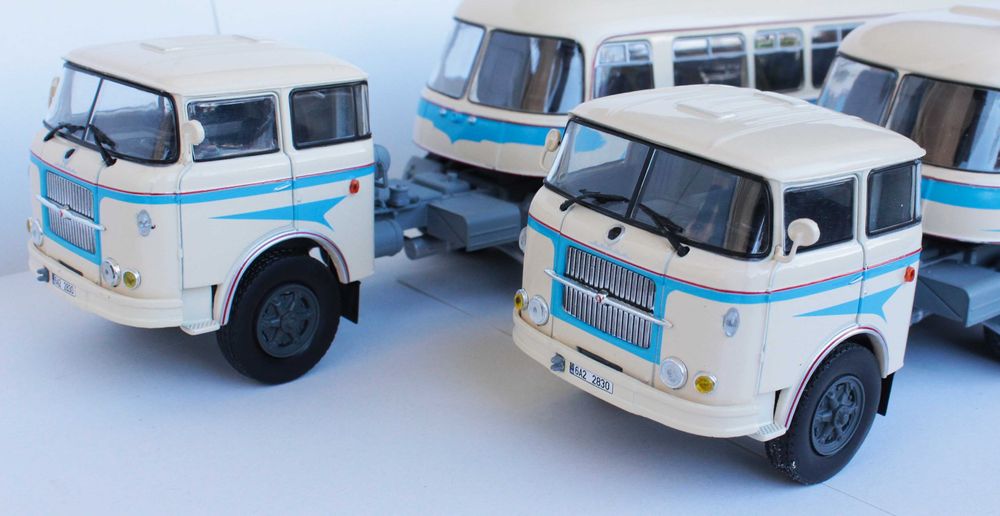 Skoda 706 RTTN plus Karosa NO80 - dwa modele.
