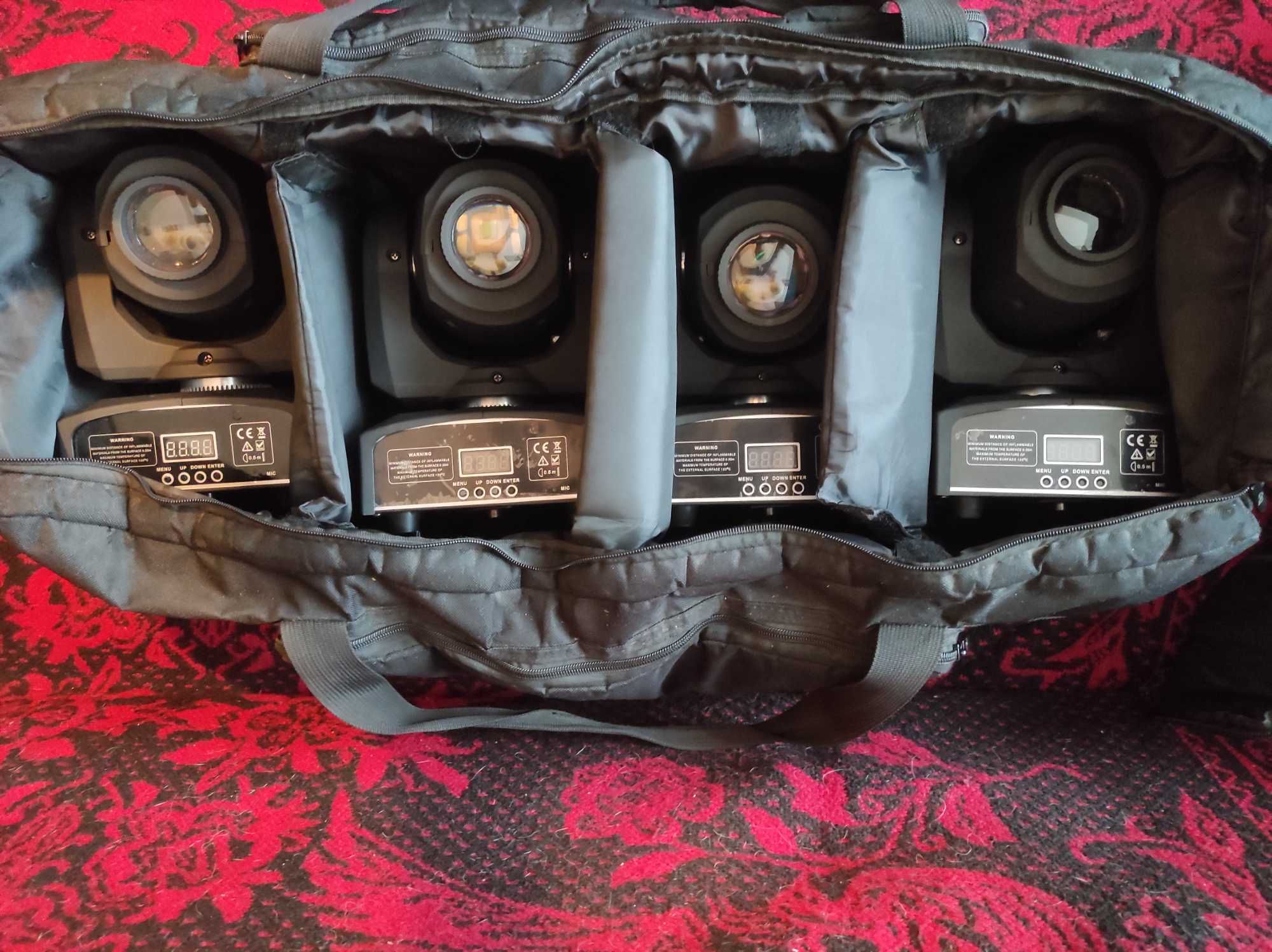4 głowy obrotowe Mini spot 30W led