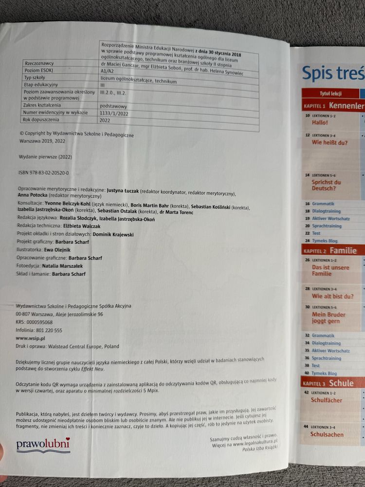 Effekt Neu 1 podręcznik
