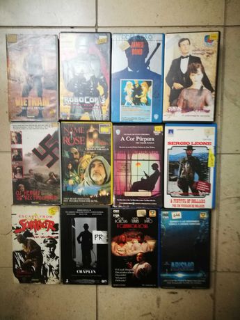 Cassetes VHS Vários Filmes RAROS (Vende-se separadamente)