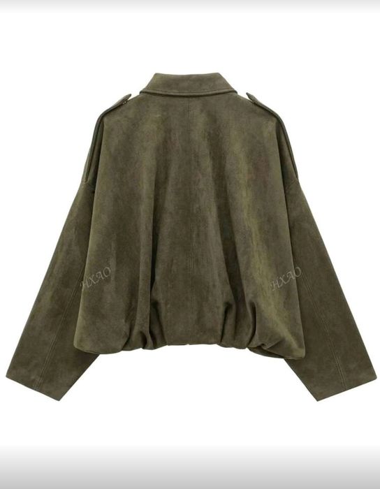 Бомбер Zara,объемный,оверный