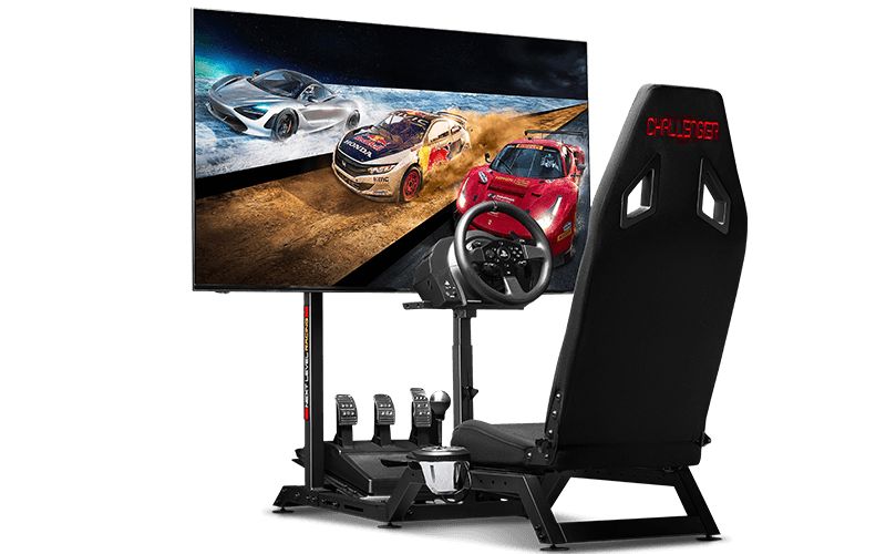 Simulador Next Level Racing Challenger Cockpit Baquet Playseat NOVO