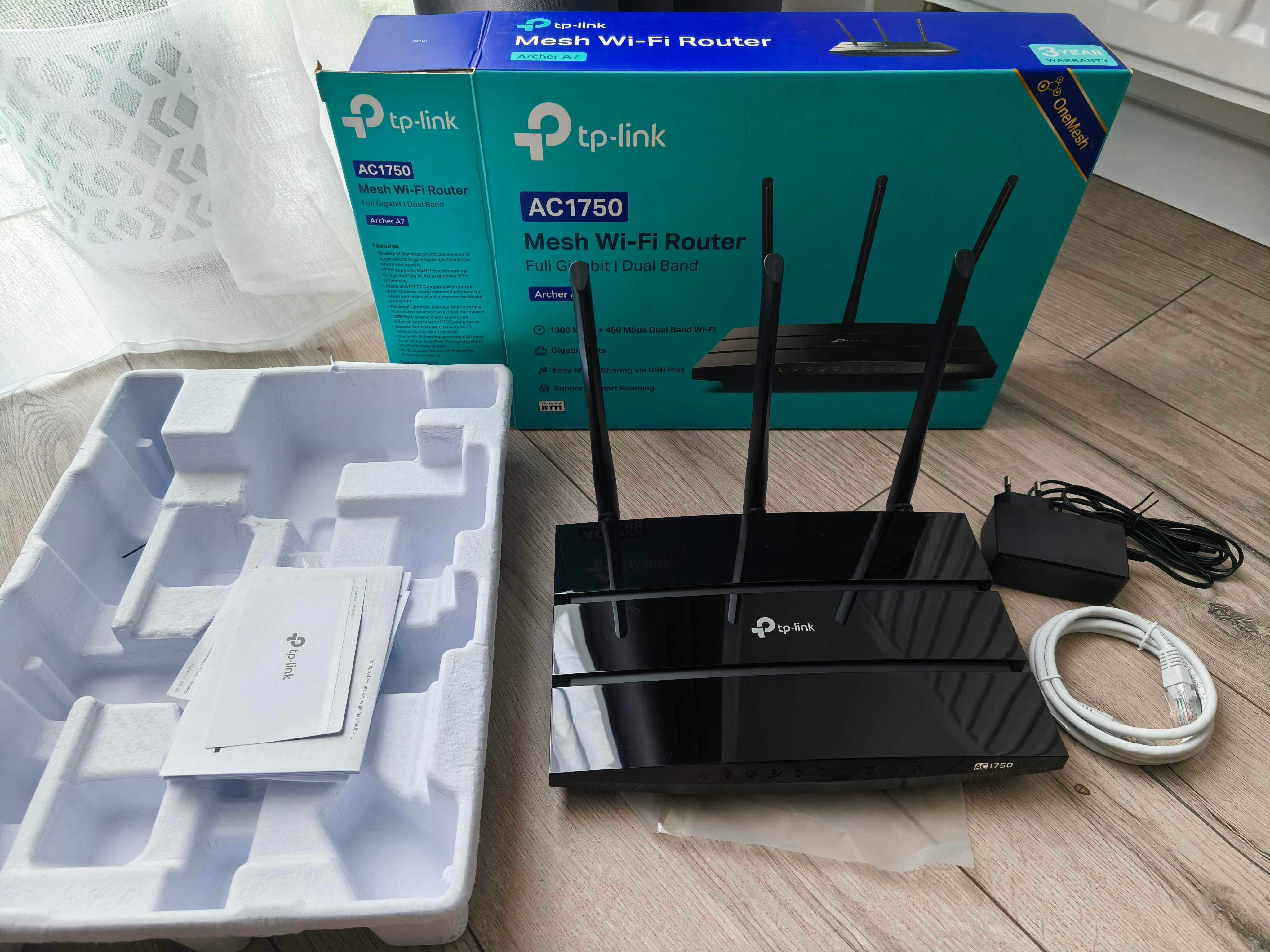 Tp-Link Archer A7 v5 Mesh wifi router
