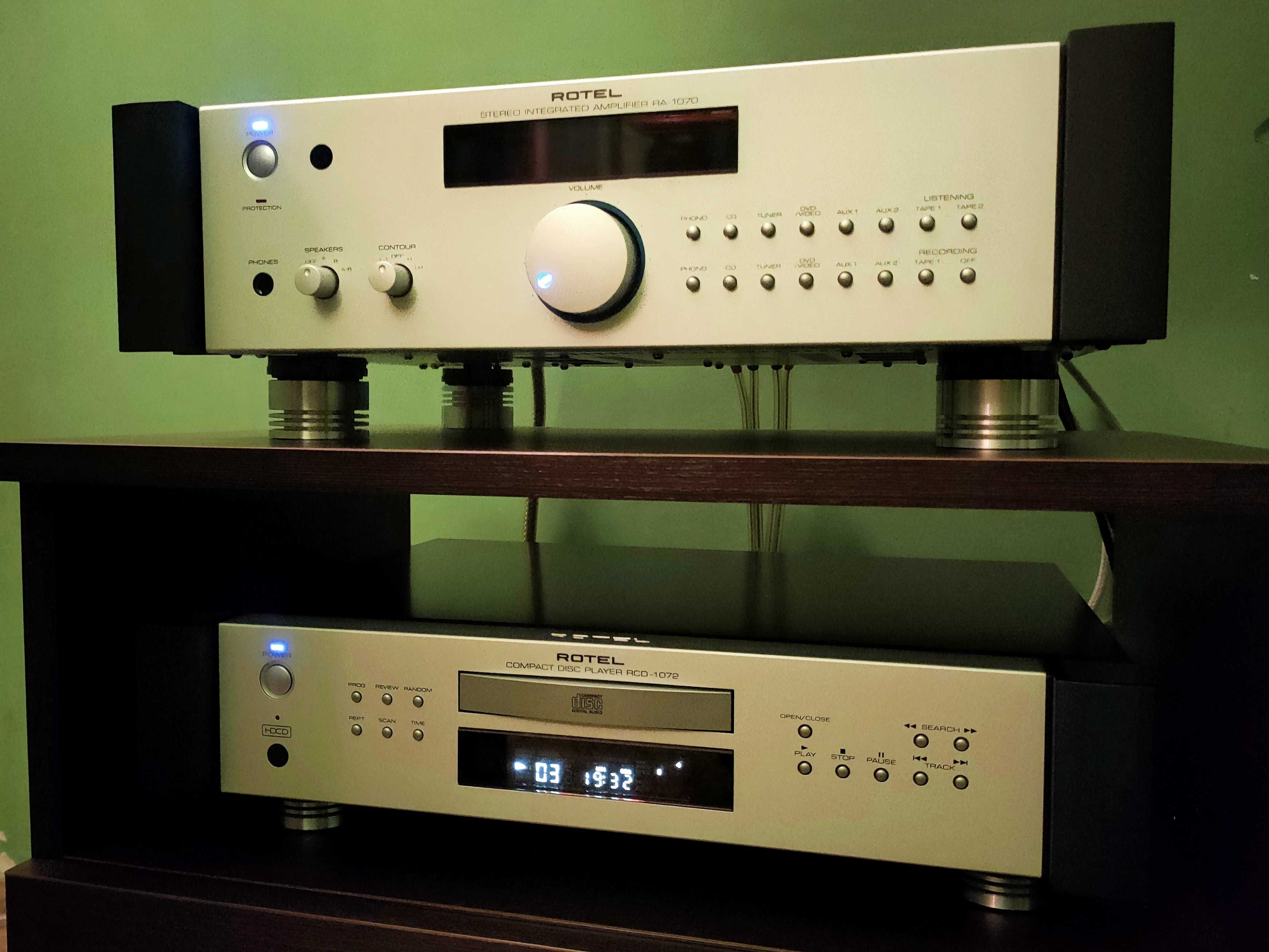 Wzmacniacz Rotel RA-1070 komplet