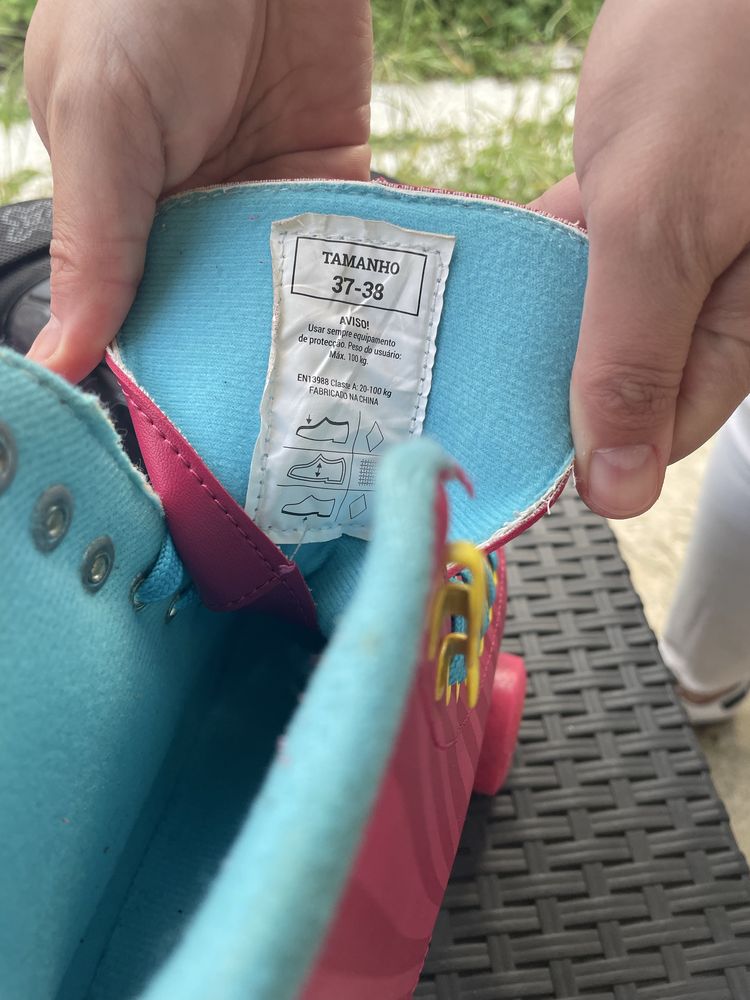 Patins (37-38) e Proteções