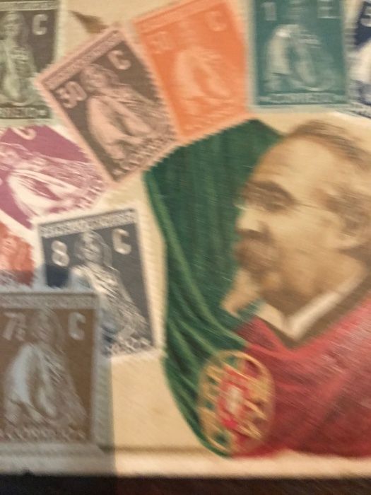 Postal muito antigo Republica Portuguesa