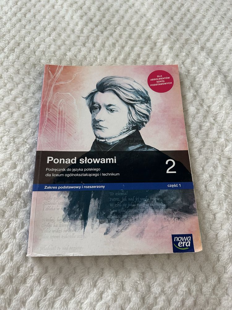Książka podręcznik Ponad słowami 2 język polski