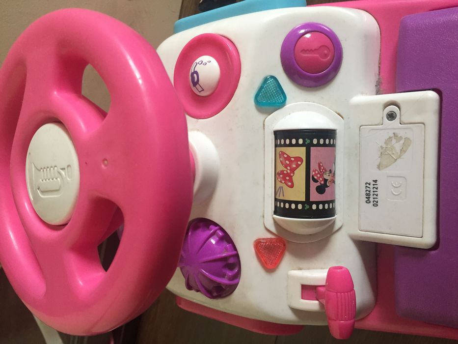 Jeździk, pchacz,samochodzik interaktywny Myszka Minnie