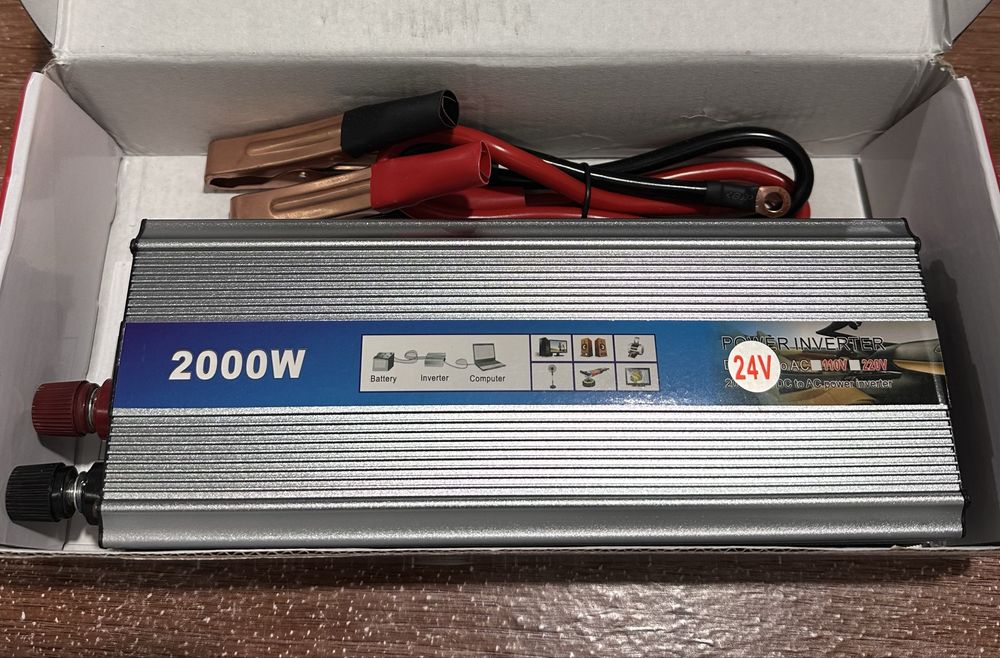 Інвертор ДБЖ 2000W 24V