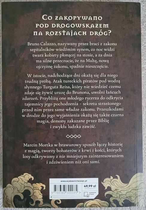 Książka fantastyka - Maleficjum, Marcin Mortka