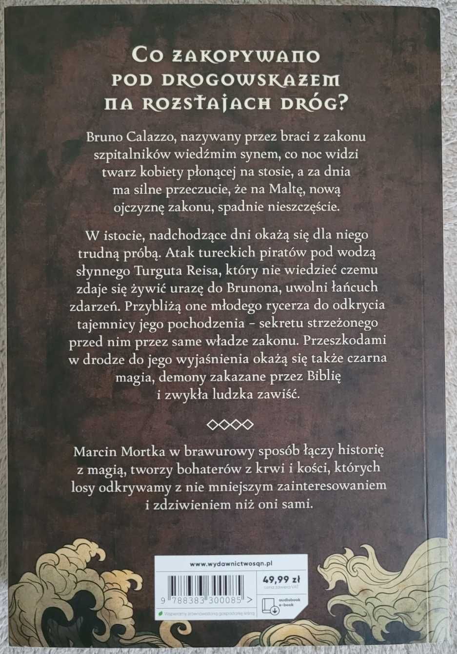 Książka fantastyka - Maleficjum, Marcin Mortka