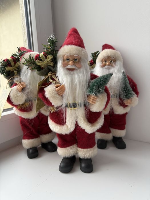 Санта ,новорічна прикраса в кімнату або під ялинку