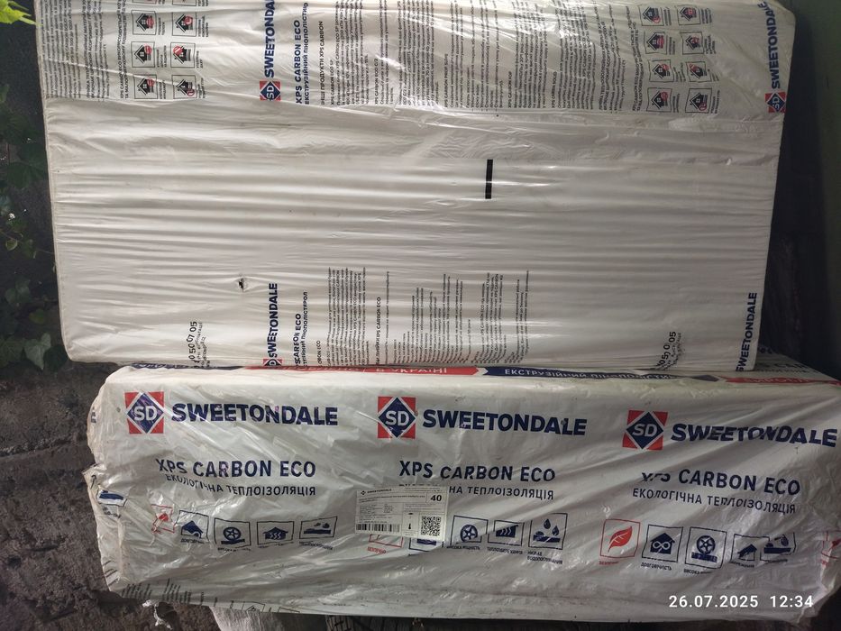 Пінополістирол Sweetondale Carbon eco 40мм