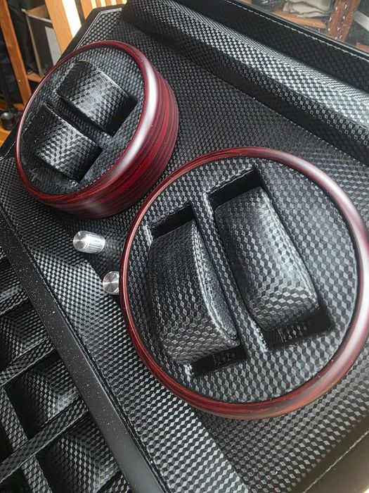 Rotomat na 4 zegarki z szufladą na 12