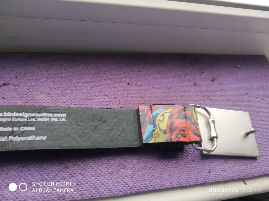 Ремень Marvel, 83 cm с пряжкой, оригинал