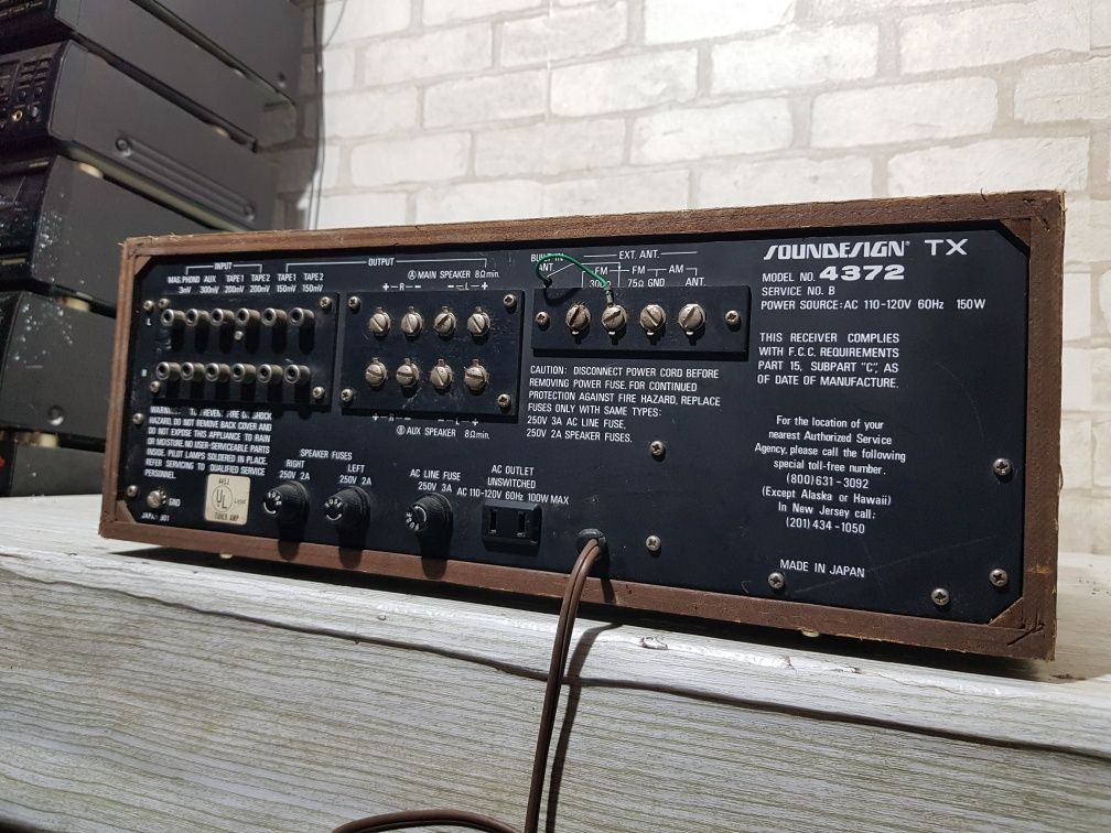 FM/AM  Вінтажний ресивер Soundesign TX 4372   б/у з Німеччини